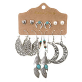 Bohemian tassel earrings