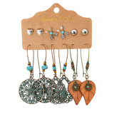 Bohemian tassel earrings