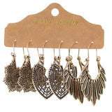 Bohemian tassel earrings