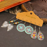 Bohemian tassel earrings