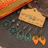 Bohemian tassel earrings