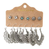Bohemian tassel earrings