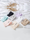 momentlover Ice Silk Sun Protection Solid Color Sleevelet