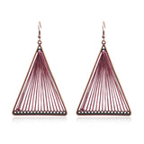 Bohemian hollow earrings