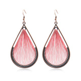 Bohemian hollow earrings