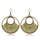 Bohemian hollow earrings