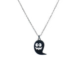 Skull bat pumpkin head earrings