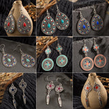 Fashion multi-layer round earrings