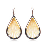 Bohemian hollow earrings