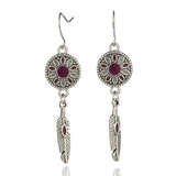 Fashion multi-layer round earrings