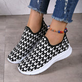 themeisles - Red Casual Patchwork Round Comfortable Shoes
