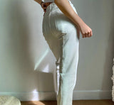 themeisles - Key And Lock Straight Jeans