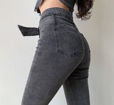 themeisles - Hot Girl Denim Flare Jeans