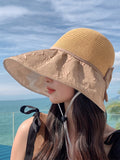 Momentlover Wide Side Split-Joint Sun-protection Hats&Caps