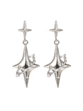 Normcore Geometric Star Shape Drop Earrings