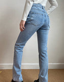 themeisles - Tala Cowgirl Split Jeans