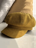 Momentlover Casual Suede 9 Colors Beret Hat