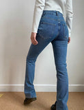 themeisles - Tala Cowgirl Split Jeans