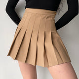 themeisles - Khaki Tennis Skirt ~ HANDMADE