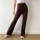 themeisles - Coffee Time Brown Trousers