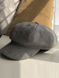 Momentlover Casual Suede 9 Colors Beret Hat