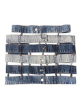 Momentlover Stylish Selection Irregularity High-Waisted Hollow Skirts Bottoms