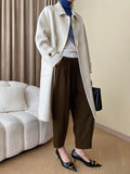 Momentlover Gradient Skinny Long Sleeves High-Neck Sweater Tops Pullovers