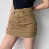 themeisles - Edgy Gal Denim Skirt