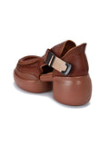 Momentlover Closed-Toe Sandals Platform Shoes