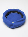Momentlover Vintage Wool Solid Color Beret Hat