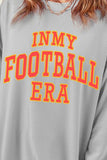 Momentlover IN MY FOOTBALL ERA Round Neck Sweatshirt
