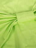 Momentlover Split-Side Split-Joint Solid Color Pleated Backless Sleeveless Skinny Halter-Neck Maxi Dresses