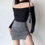 themeisles - Good Times Split Skirt