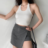 themeisles - Culottes Slit Skirt
