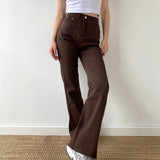 themeisles - Coffee Time Brown Trousers
