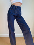 themeisles - Cowboy Top Stitch Jeans