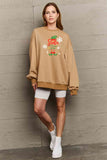 Momentlover Simply Love Full Size Graphic Round Neck Sweatshirt
