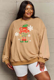 Momentlover Simply Love Full Size Graphic Round Neck Sweatshirt