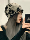 Momentlover Tie-Dyed Keep Warm Normcore Hats&Caps