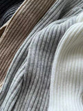 momentlover Casual Solid Color Knitting Stockings Accessories