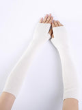 momentlover Knitted 7 Colors Sleevelet Accessories