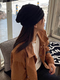 Momentlover Simple Casual Solid Color Knitting Hat