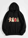 Momentlover Graphic Drawstring Hoodie with Pocket