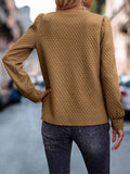 Momentlover Round Neck Long Sleeve Sweatshirt