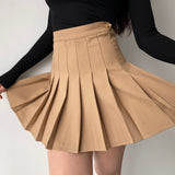themeisles - Khaki Tennis Skirt ~ HANDMADE