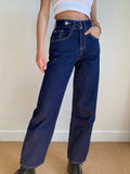 themeisles - Cowboy Top Stitch Jeans