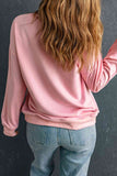 Momentlover Christmas Tree Graphic Dropped Shoulder Sweatshirt