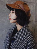 Momentlover Vintage Solid Beret Hats