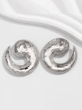 Geometric Exaggerated Solid Color Earrings Accessories