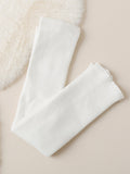 momentlover Casual Keep Warm Solid Color Leg Warmers Accessories